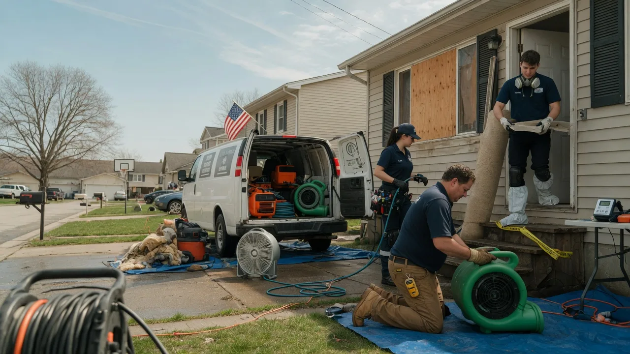 Water Damage Restoration in Sarcoxie, MO near me